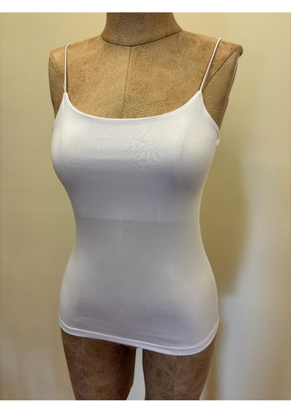 Kadın Ip Askılı Pamuklu Body Bluz Yazlık 815