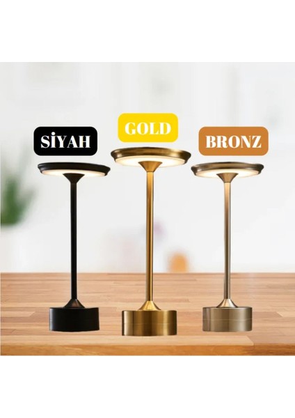 Kos Şarjlı Masa Lambası, 3 Renk Seçeneği, Kullanışlı ve Şık Tasarım fiyatları