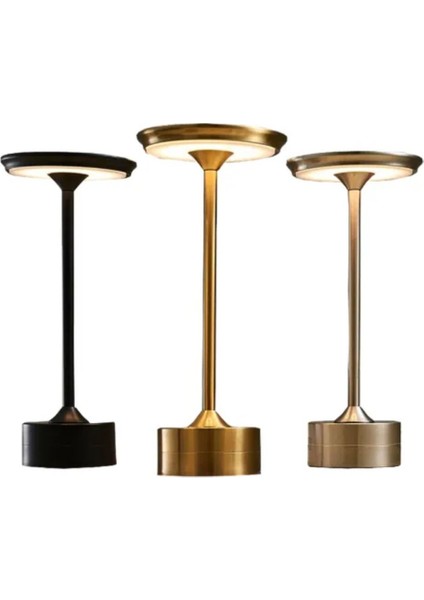 Kos Şarjlı Masa Lambası, 3 Renk Seçeneği, Kullanışlı ve Şık Tasarım modelleri