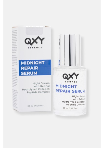 Midnight Repair Serum - Yaşlanma ve Ince Çizgiler Karşıtı Gece Serumu - Coenzim Q10 + Retinal + Hydrolyzed Collagen + Peptide Complex -30 ml fırsatları
