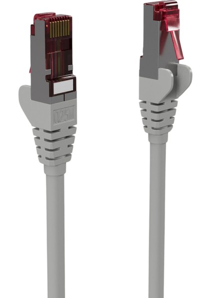 12 Adet Irenıs Cat 6A S/ftp Ethernet Data Center Kablosu, 15 cm modelleri