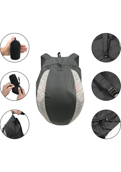 Reflektörlü Motosiklet Kask Sırt Çantası Portatif Sırt Çantası indirimleri