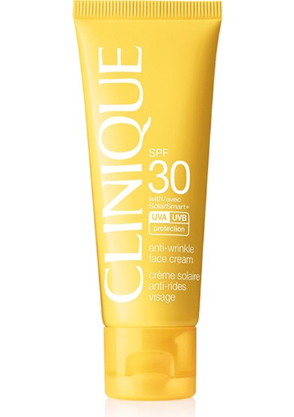 Güneş Koruyucu Yüz Kremi - Anti-Wrinkle Face Cream Spf 30 50 ml 020714817343