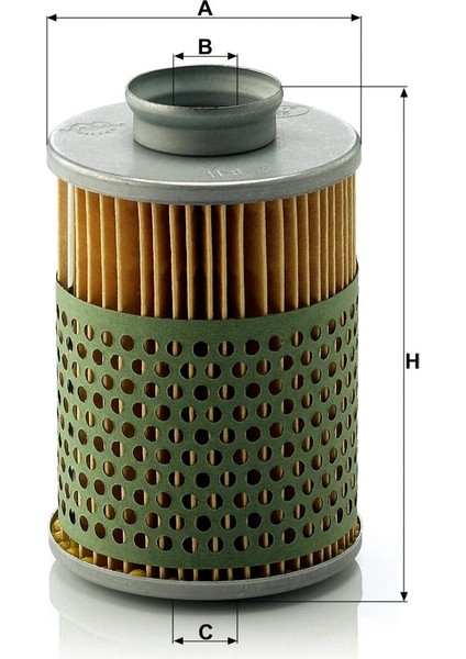 H 815 N - Yağ Filtresi - Mann Fılter