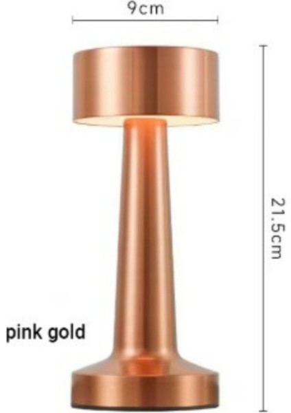 Şarjlı Dokunmatik LED Masa Lambası, Modern Tasarım, Ayarlı Işık, Taşınabilir ve Şık modelleri