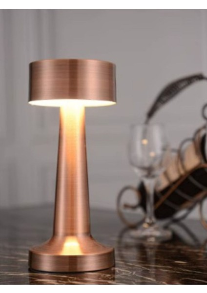 Şarjlı Dokunmatik LED Masa Lambası, Modern Tasarım, Ayarlı Işık, Taşınabilir ve Şık fırsatları