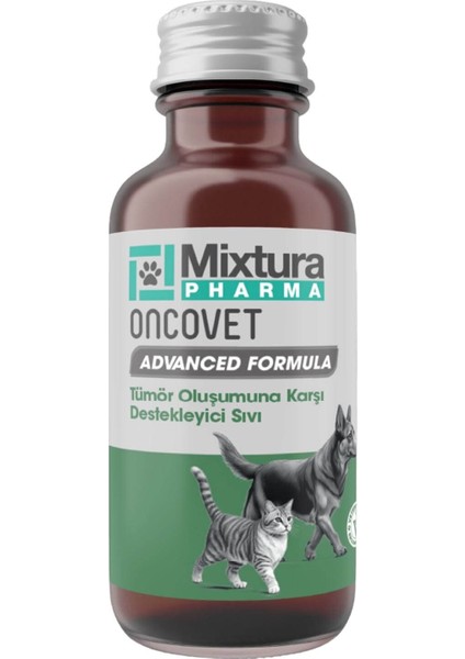 Oncovet Kedi ve Köpek Tümör Oluşumuna Karşı Bağıışıklığı Destekleyici Sıvı