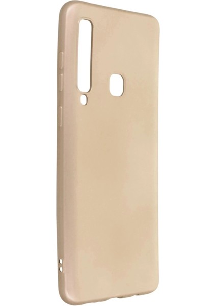 Newface Samsung Galaxy A9 2018 Kılıf First Silikon - Gold