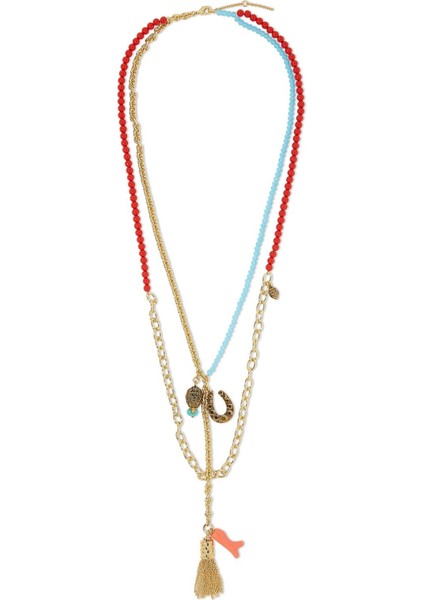 Long Pendant Charm Kolye, Uzun ve Zarif Tasarım