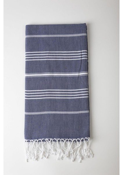 Organik Sertifikalı %100 Pamuklu Çizgili Sultan Peştamal / Plaj, Hamam, Sauna, Spa, Havuz Havlusu
