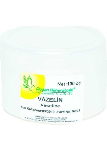 Saf Vazelin Beyaz 100 ml
