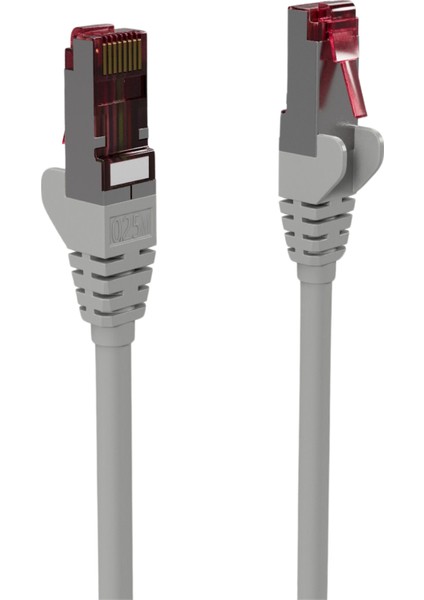 12 Adet Irenıs Cat 6A S/ftp Ethernet Data Center Kablosu, 15 cm modelleri