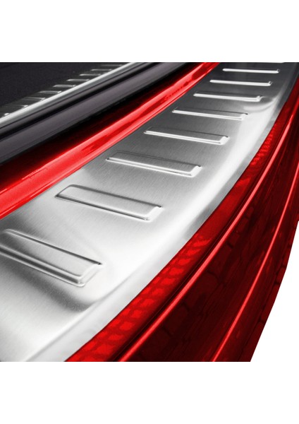Vw Transporter T6 Arka Tampon Eşiği - Krom Taşlı, Çift Kapı | 2015-2023 Arası
