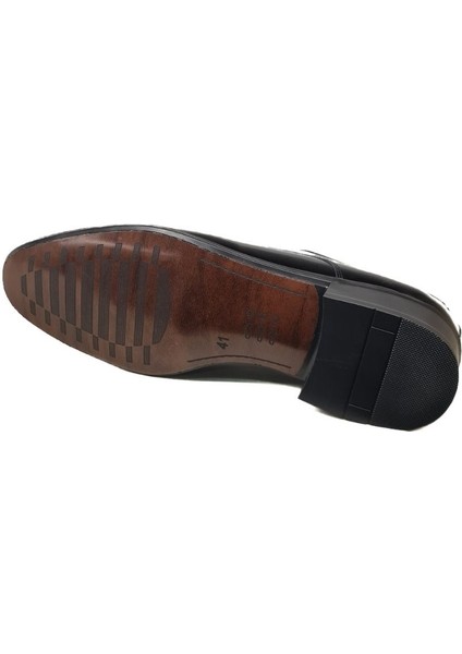 Bağcıklı Erkek Hakiki Deri Sade Sivri Burun Model Neolit Taban Kundura BC-849-NEOLIT fırsatları