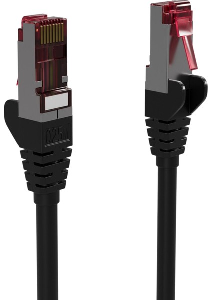 12 Adet Irenıs Cat 6A S/ftp Ethernet Data Center Kablosu, 15 cm modelleri