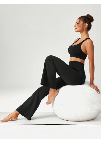 Yüksek Bel Ispanyol Paça Spor Tayt | Esnek & Toparlayıcı modelleri