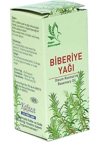 Biberiye Yağı 20CC
