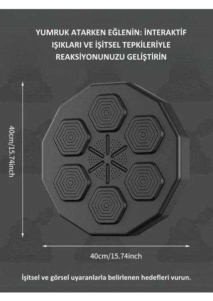 Müzikli Boks Cihazı Bluetooth Hoparlör Rgb Işık Müzikli Yeni Nesil Boks Makinesi fiyatları
