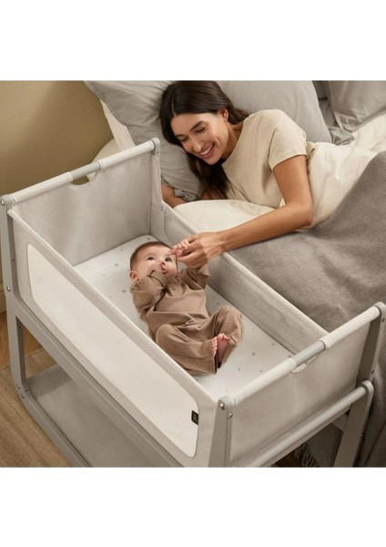 Pod5 Yatak Başı Beşiği, 3’ü 1 Arada Tasarım, Sallanan Stand, Nefes Alabilen File Şilte fırsatları