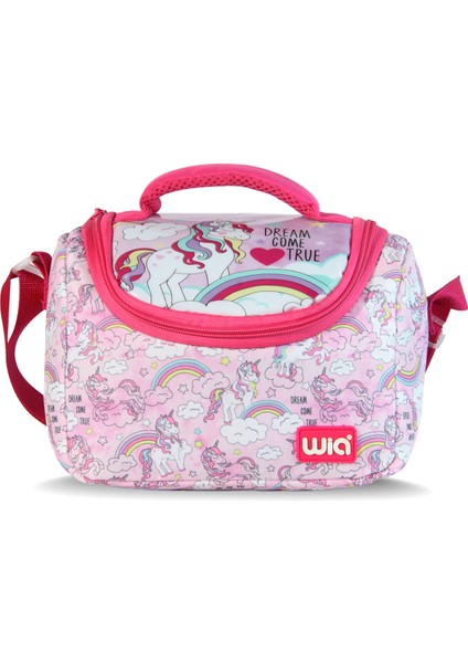 Soft Unicorn Kız Çocuk Termoslu Beslenme Çantası