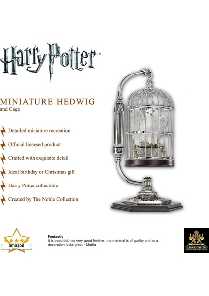Harry Potter Hedwıg Mınyaturu ve Kafesı fiyatları