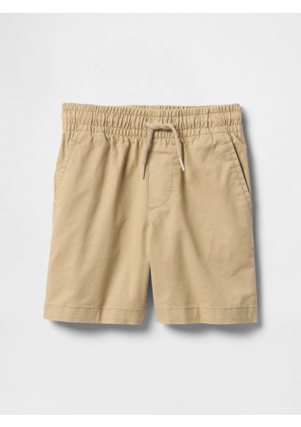 Erkek Bebek Açık Kahverengi Pull-On Şort