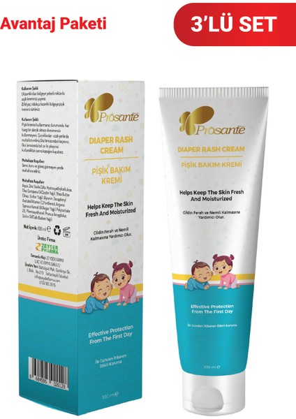 Pişik Bakım Kremi 100 ml x 2 Adet