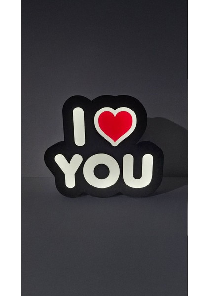 Renkli LED Gece Lambası, Sevgi Dolu Dekoratif Aydınlatma, Sıcak ve Şık Tasarım modelleri