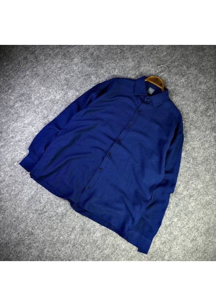 Keten Oversize Gömlek