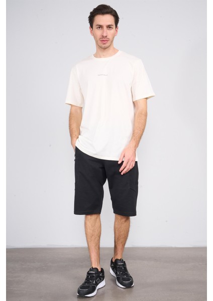 Çetinkaya Mentality 3720 Bisiklet Yaka 30/1 Penye Regular Baskılı T-Shirt Indigo fiyatları