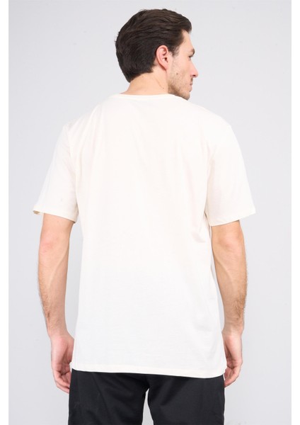 Çetinkaya Mentality 3720 Bisiklet Yaka 30/1 Penye Regular Baskılı T-Shirt Indigo fırsatları