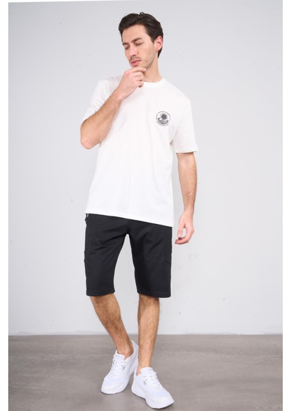 Çetinkaya Chester Polo 3833 Bisiklet Yaka 30/1 Penye Comfort Baskılı T-Shirt Krem fiyatları