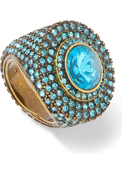 Pave Octavia Yüzük, Parlak Taşlı Şık Tasarım fiyatları