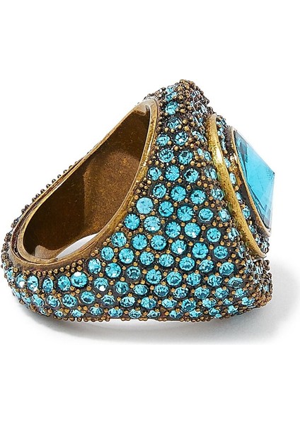 Pave Octavia Yüzük, Parlak Taşlı Şık Tasarım modelleri