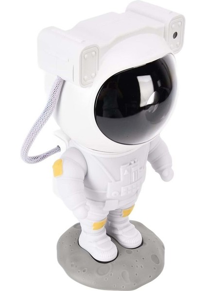 Astronot Şarjlı Projektör Lambası Gece Lambası 23*11 cm