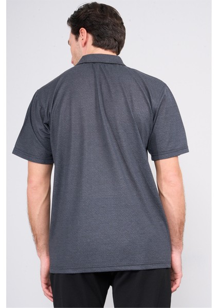 3918 Erkek Polo Yaka Cepli T-Shirt Antrasıt fırsatları