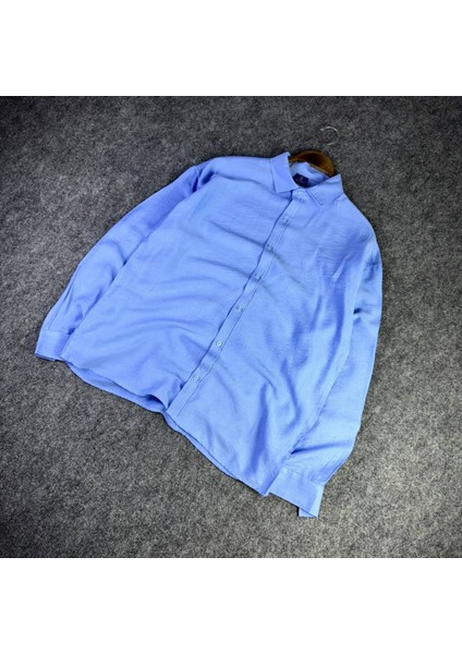 Keten Oversize Gömlek
