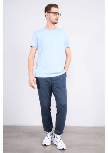 Çetinkaya Mentality 2772B Bisiklet Yaka Basic T-Shirt Nane Mavisi fiyatları