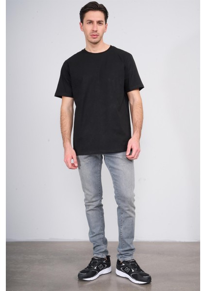 Çetinkaya Mentality 3880 Bisiklet Yaka 16/1 Süprem Regular T-Shirt Siyah fiyatları