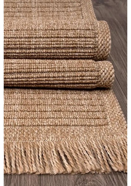 Naturel Pera, Jüt Modern Dokuma Soft Tuşeli Sisal Cut Loop Masaj Mekan Salon Oda Halısı fırsatları