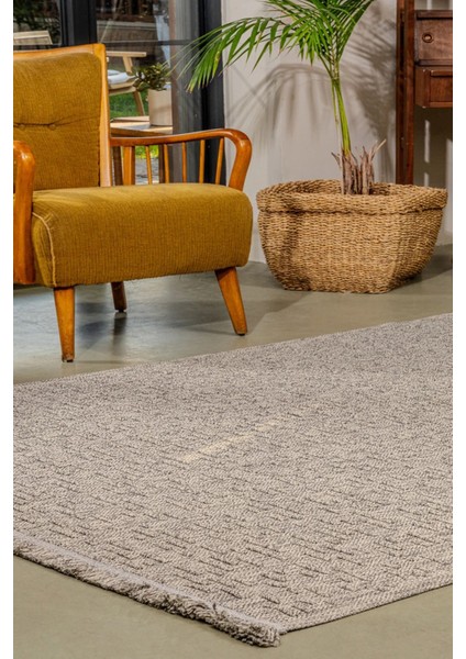 Naturel Pera, Jüt Modern Dokuma Soft Tuşeli Sisal Cut Loop Masaj Mekan Salon Oda Halısı