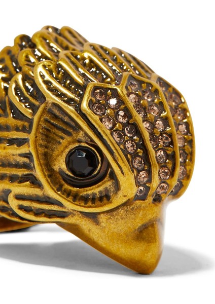 Chunky Eagle Xl Yüzük, Altın Renkli Gösterişli Tasarım modelleri