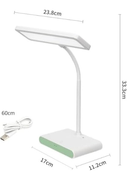 Çok Renkli Şarjlı ve Type-C Ledli Masa Lambası, Taşınabilir ve Şık Tasarım fiyatları