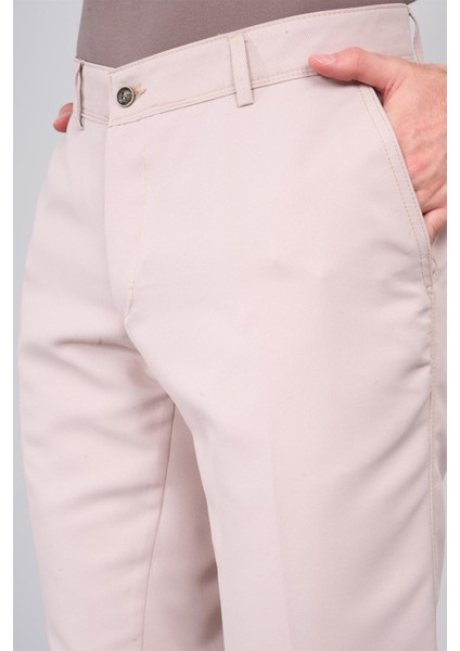 Kagi Bej Erkek Dinamo Keten Pantolon modelleri