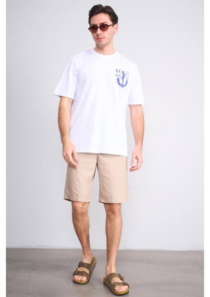 Çetinkaya Chester Polo 3859 Bisiklet Yaka 30/1 Penye Regular Baskılı T-Shirt Beyaz fiyatları