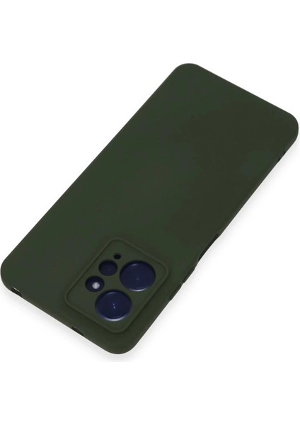 Newface Xiaomi Redmi Note 12 4g Kılıf Nano Içi Kadife Silikon - Koyu Yeşil modelleri