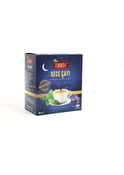 Gece Çayı Karışık Bitki Çayı (60’lı Süzen Poşet)