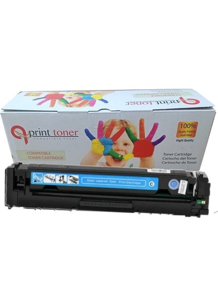 Hp 410A-CF411A/CRG046 Cy Mavi Muadil Toner