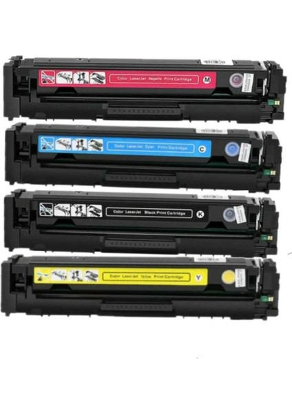 Hp 201A-CF400A/401A/402A/403A Set Muadil Toner fiyatları