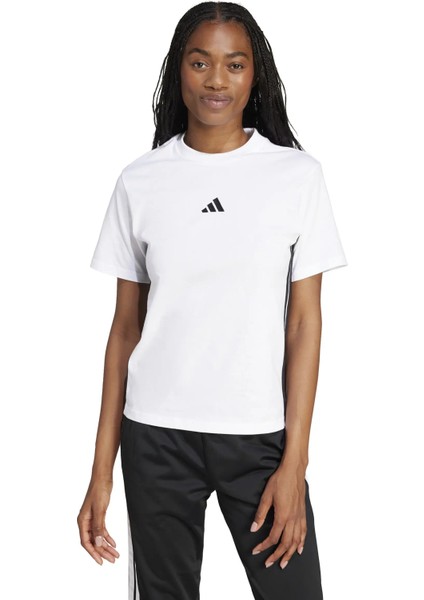 W 3s Sj T Beyaz Siyah Kadın T-Shirt JD0844